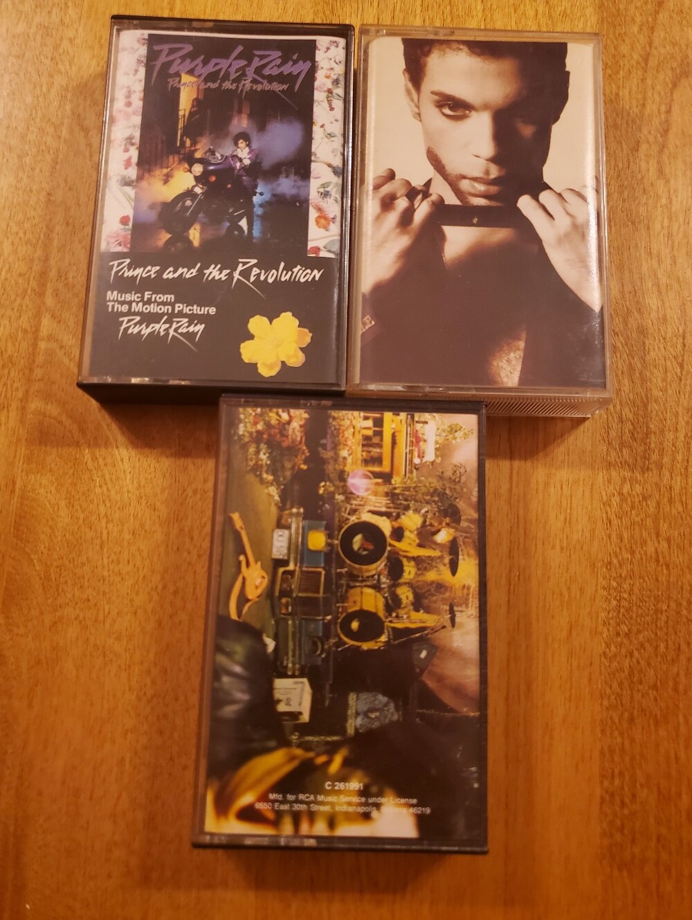 Lot Of 3 Prince Tapes - Purple Rain, Sign "O" the Times, The Greatest Hits 2